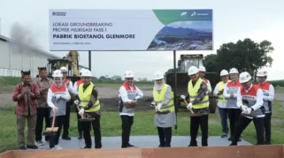 Peletakan batu pertama pembangunan pabrik bioetanol berbasis tebu di Banyuwangi