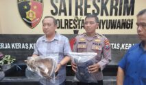 Satreskrim polresta banyuwangi ungkap pelaku pengeroyokan di ketapang banyuwangi.