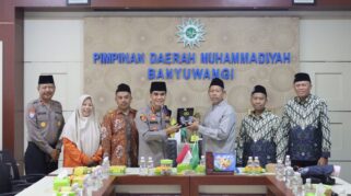 Kapolresta Banyuwangi Silaturahmi ke Muhammadiyah, Perkuat Kamtibmas di Banyuwangi