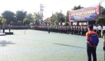 Polresta Banyuwangi Gelar Apel Pasukan Operasi Keselamatan Semeru 2026