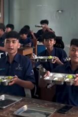 SMK Muhammadiyah 6 Rogojampi mendapatkan Makan bergizi gratis (MBG)