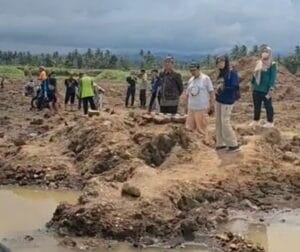 Tim Cagar Budaya Banyuwangi, Identifikasi Batu Bata Tersusun di Desa Balak Diperkirakan dari Abad 13 Majapahit di Banyuwangi