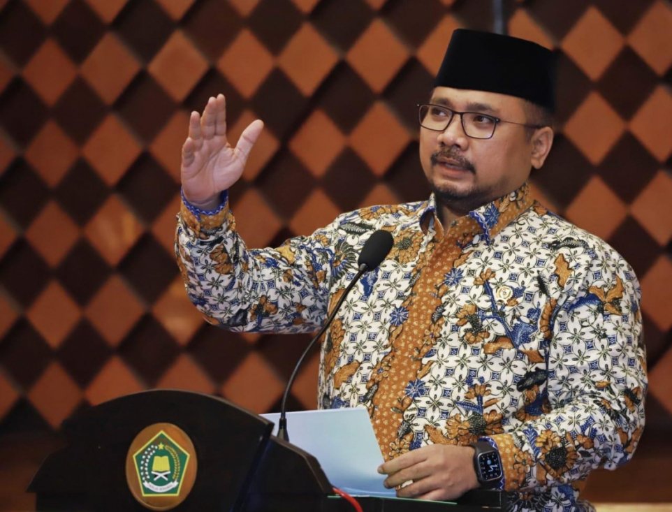 Menteri Agama Yaqut Cholil Qoumas