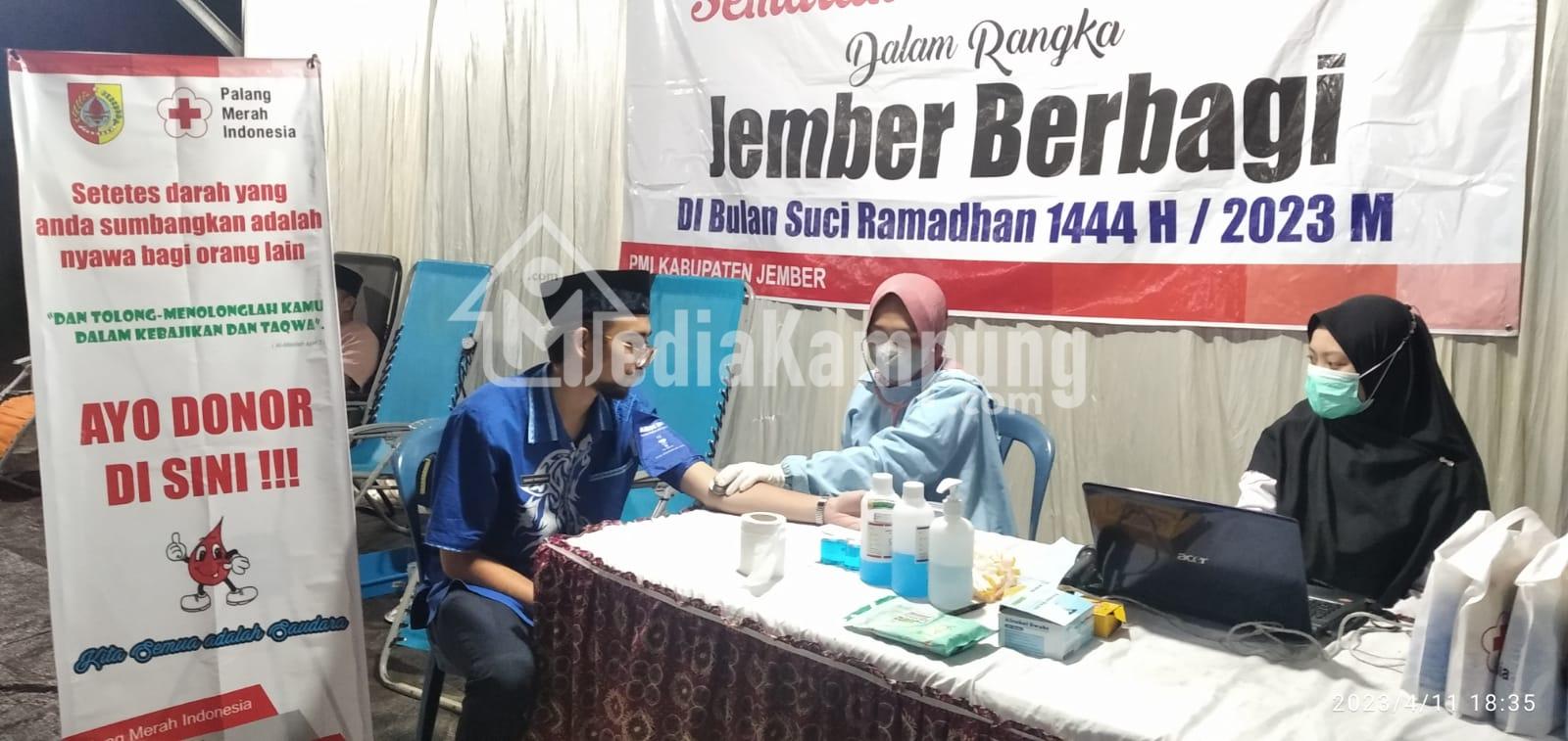 Bupati Jember: Donor Darah Adalah Sedekah Jariyah yang Luar Biasa