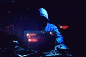 Ilustrasi Hacker Lockbit - Peretasan BANK BSI