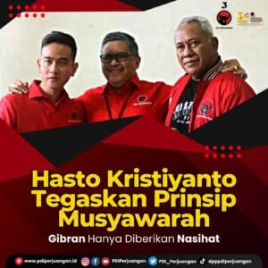 PDI Perjuangan Peringatkan Gibran: Waspada Manuver Politik Yang Dapat Menyesatkan