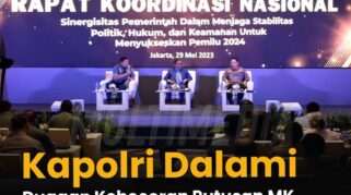 Kapolri Dalami Dugaan Kebocoran Putusan MK Terkait Pemilu Yang Diungkapkan Denny Indrayana