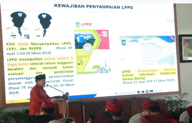 Penyusunan LPPD Hadirkan Kemendagri, Bupati Banyuwangi Minta ASN Catat Evaluasi Dan Benahi Penyusunan LPPD Hadirkan Kemendagri