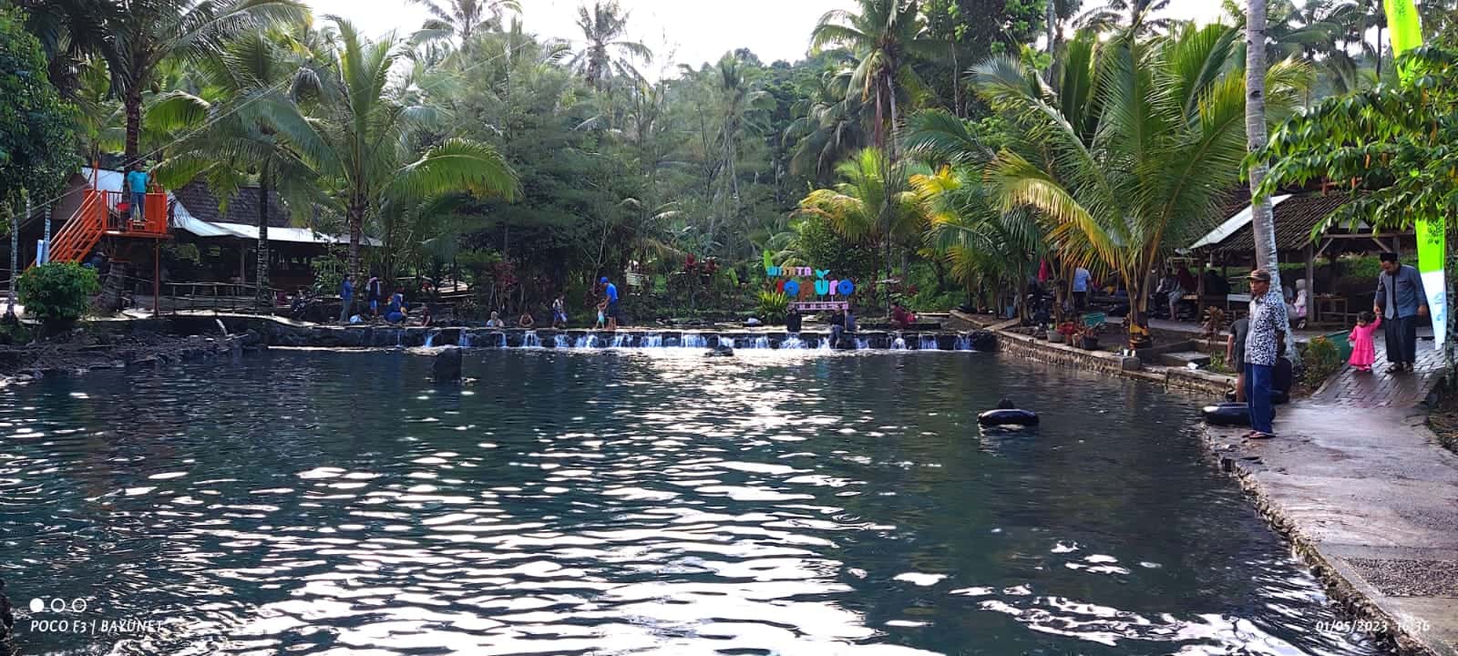 Wisata alam pemandian jopuro