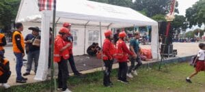 relawan pmi jember, hari kesiapsiagaan bencana nasional