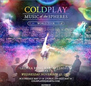 coldplay tour jakarta 2023