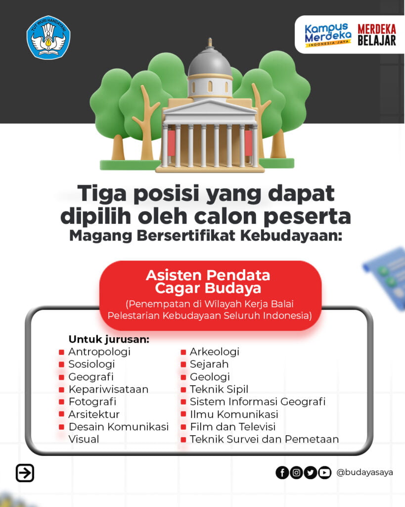 Kemendikbudristek Luncurkan Program Magang Bersertifikat Kebudayaan Kemendikbudristek Luncurkan Program Magang Bersertifikat Kebudayaan