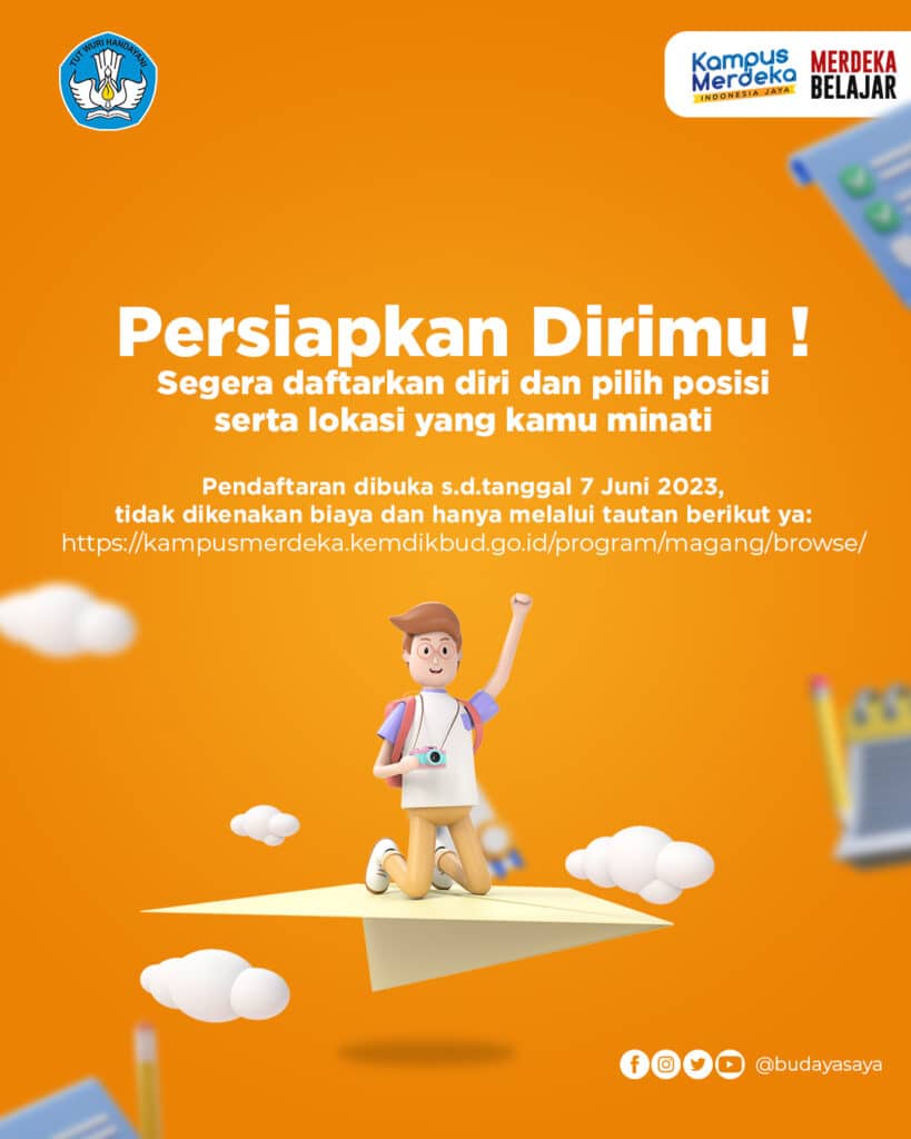 Kemendikbudristek Luncurkan Program Magang Bersertifikat Kebudayaan