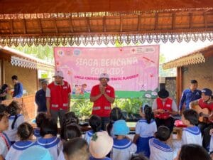 Siaga Bencana For Kids: PMI Banyuwangi & Paud TK Teratai Siapkan Generasi Siaga Bencana Sejak Dini di Banyuwangi