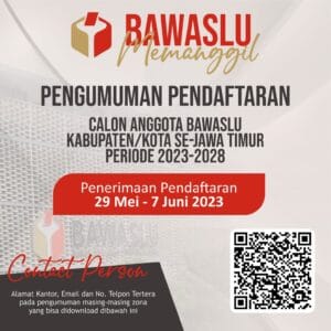Daftar Anggota Bawaslu Jawa Timur