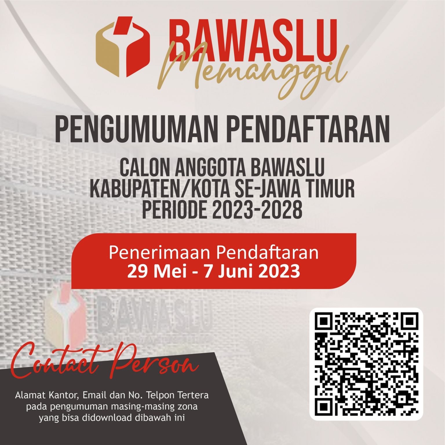 Daftar Anggota Bawaslu Jawa Timur