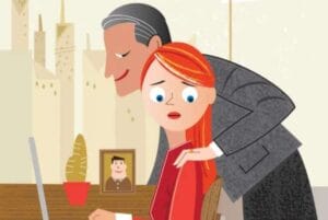 Ilustrasi, pelecehan karyawan di perusahaan
