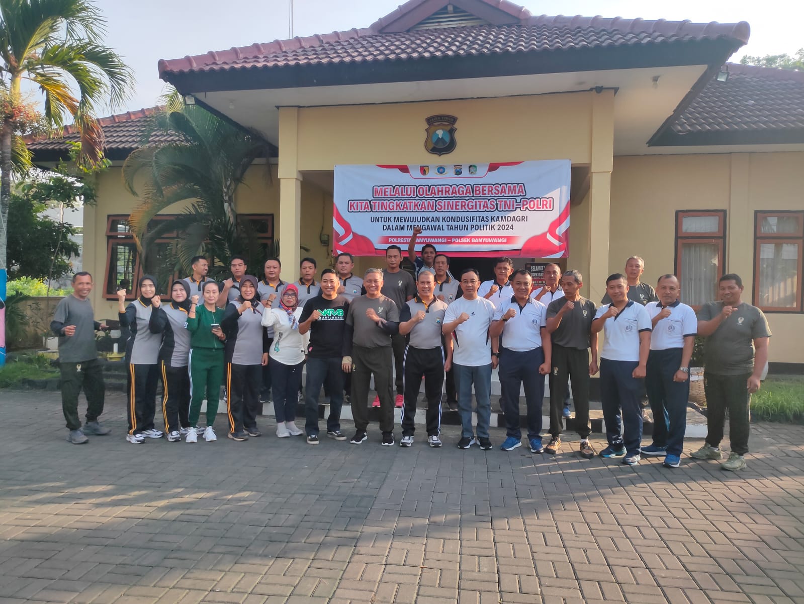 Polsek Kota, Senam BersamaForpimka