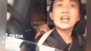 Beredar Video Seorang Pengendara Wanita Marah-Marah Setelah Menabrak Ibu Hamil
