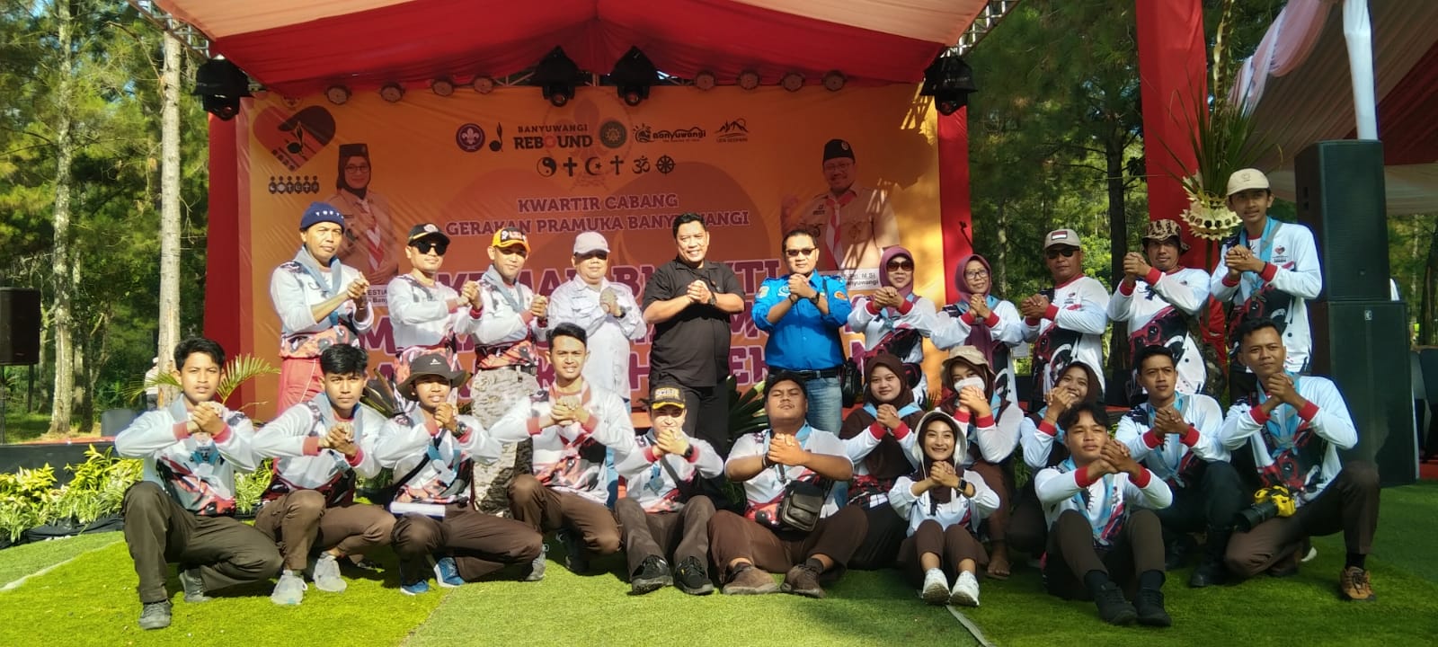 sosialisasi narkoba di perkemahan bhakti merajut harmony