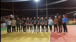 turnamen bola voli inet media benelan kidul