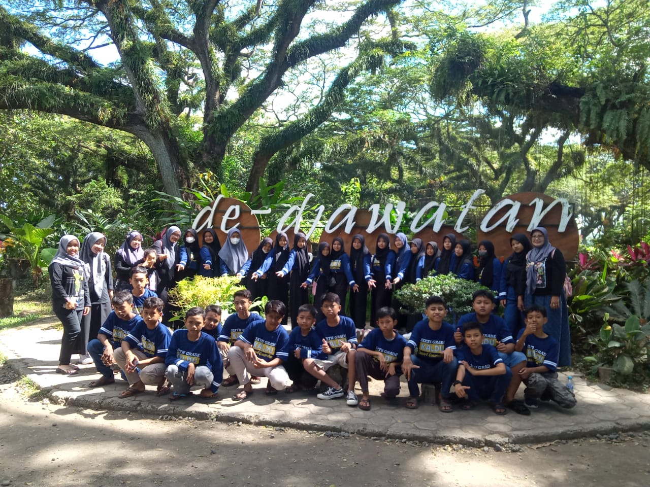 SDN 2 Kalirejo Kabat Lakukan Study Tour, Untuk Menambah Wawasan Para Siswa