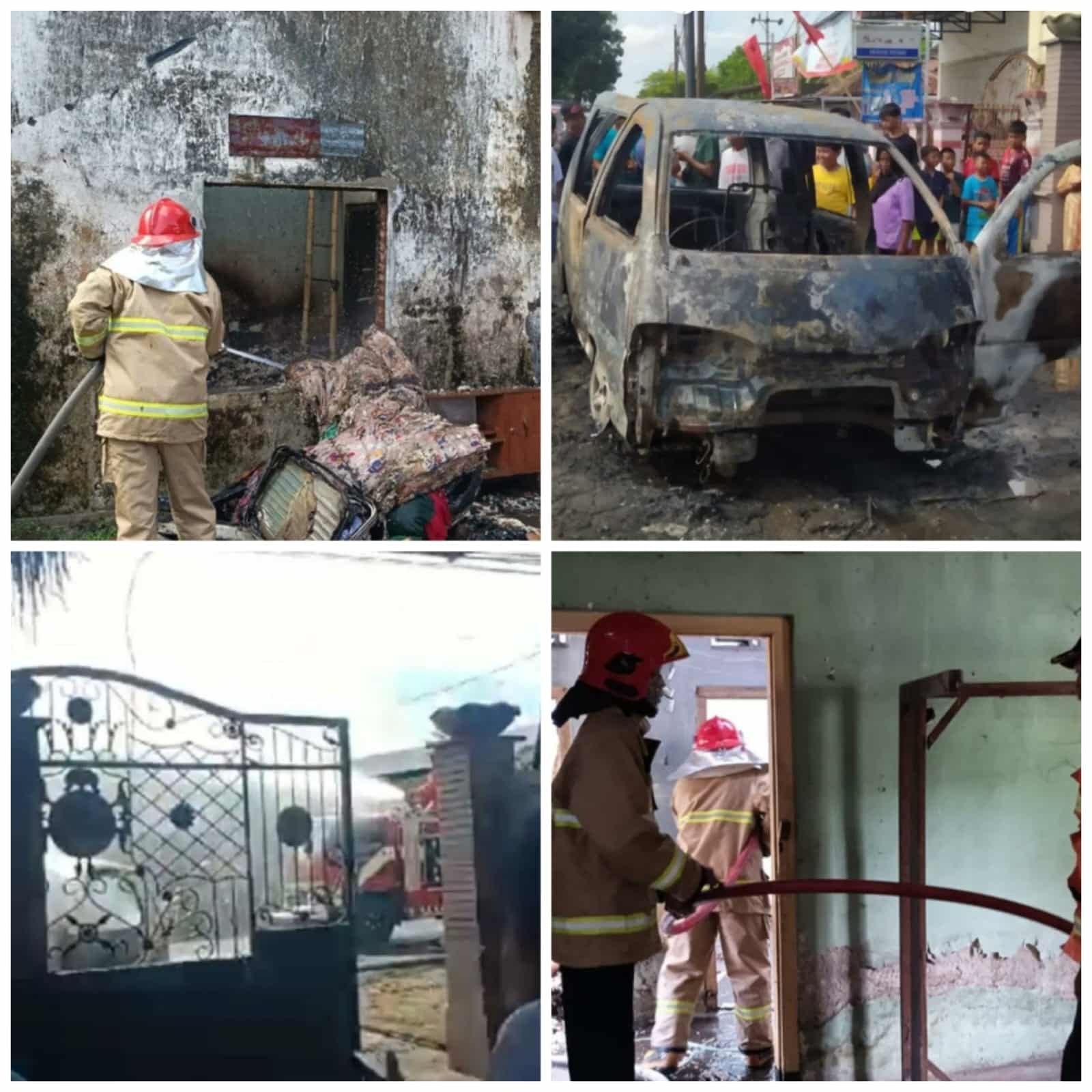 Gerak Cepat Damkar Banyuwangi Di Dua Tempat Berbeda Gerak Cepat Damkar Banyuwangi Di Dua Tempat Berbeda