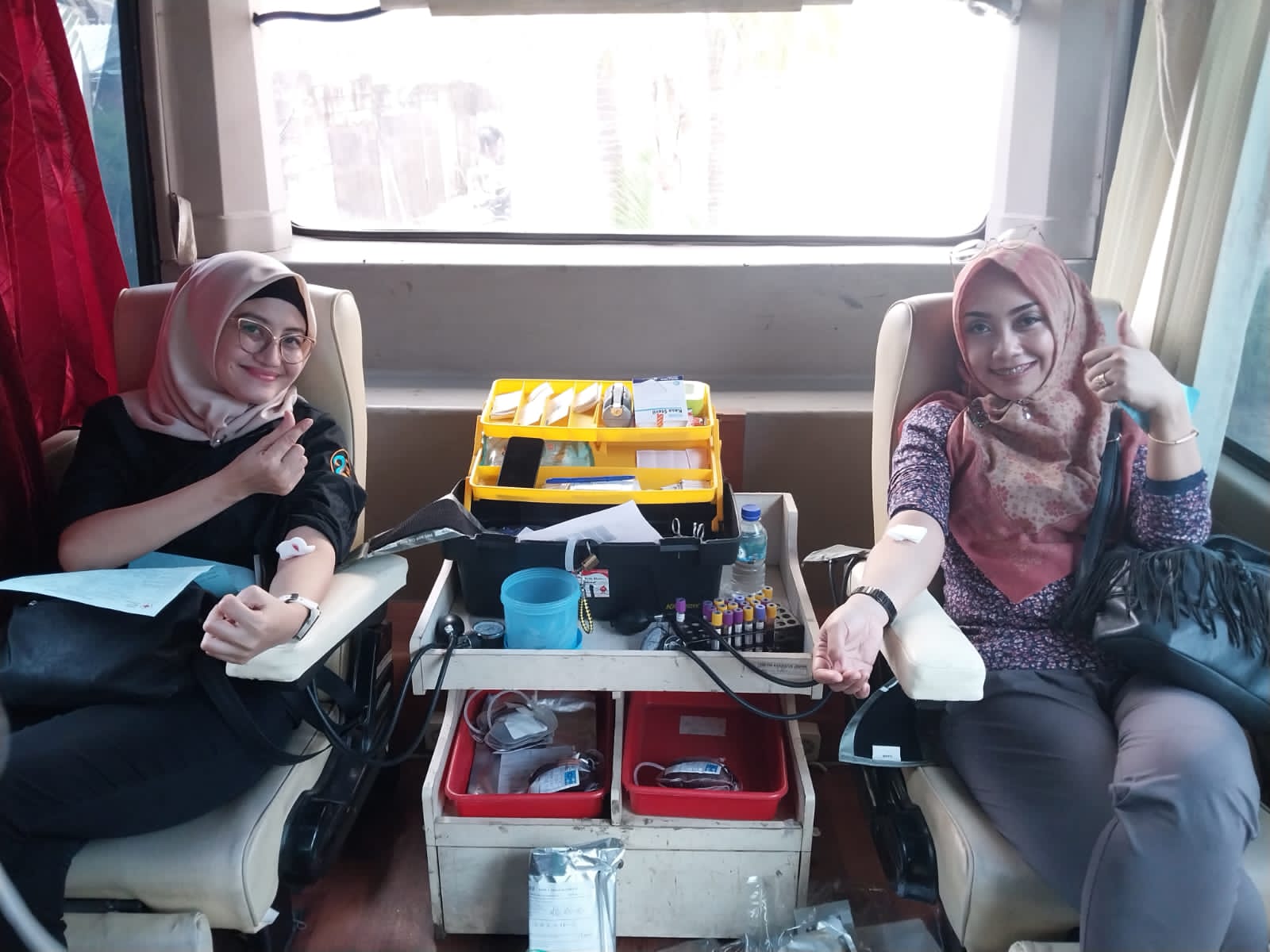 Meriahkan Dies Natalis Ke 2, KSR PMI Unit Universitas dr Soebandi Sumbang 26 Kantong Darah Donor darah universitas dr soebandi jember