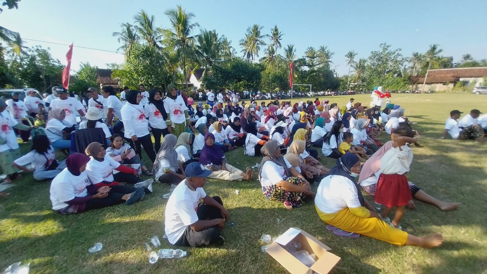 Sahabat Ganjar Pranowo (Saga) Banyuwangi Gelar Baksos dan Sosialisasi Di Tegal Delimo Dan Pesanggaran