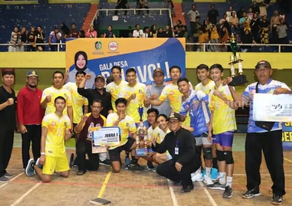 Final Gala Desa Bola Voli Piala Bupati Banyuwangi Memukau dengan Antusiasme Penonton yang Luar Biasa