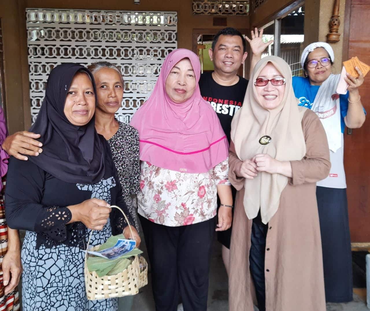 Keluarga Agus Kuswandono, saat libur Idul Adha di Bayuwangi