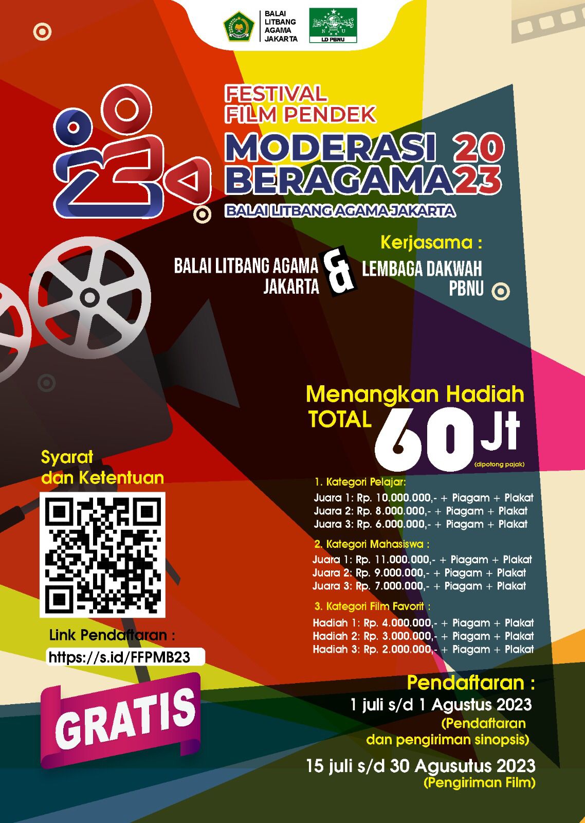 Festival FFPMB 2023 Mendorong Pemahaman Moderasi Beragama Melalui Festival Film Pendek