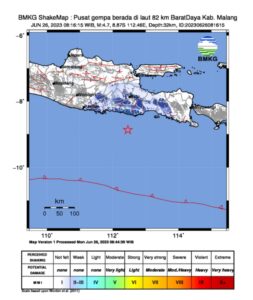Gempa Kekuatan 4,5 Guncang Malang, Masyarakat Terkejut