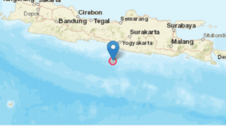 Titik Lokasi Gempa Bumi Jogjakarta
