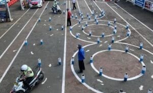 Uji praktek pembuatan SIM C