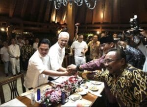 pertemuan menag, ganjar, erick dan sandi