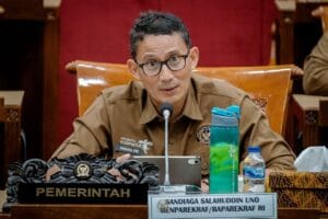 Menparekraf Sandiaga Uno menjelaskan pagu indikatif Kemenparekraf untuk tahun anggaran 2024
