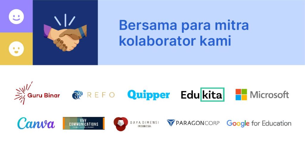 webinar berantai bersama komunitas belajar