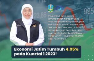 Tunjukkan Tren Positif, Jawa Timur Penyumbang Ekonomi Terbesar Kedua Di Pulau Jawa