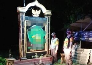 Pembongkaran tugu perguruan silat