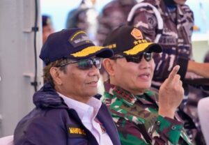 Mahfud MD Berada di (KRI) dr. Radjiman Wedyodiningrat-992