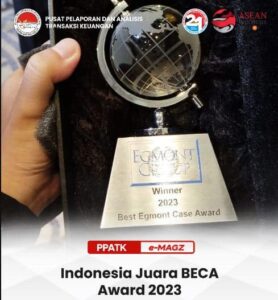 PPATK Raih BECA 2023 di Abu Dhabi