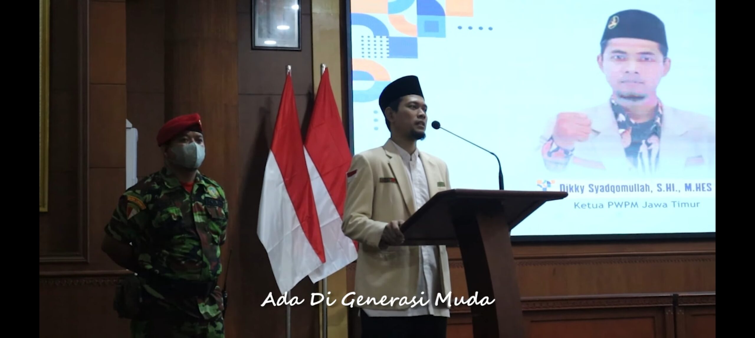 Heri Iskandar Pencipta Lagu Pemuda Negarawan di Musywil XVII Pemuda Muhammadiyah Jawa Timur