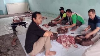 pembagian hewan kurban kemenag banyuwangi