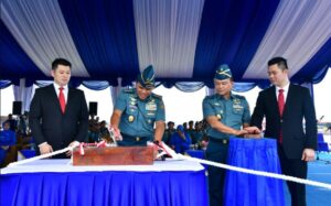 Peresmian kapal PC 60 TNI AL