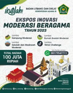Balai Litbang Agama Semarang Adakan Lomba Moderasi Beragama