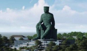 Patung IR Soekarno yang akan dbangun di Bandung