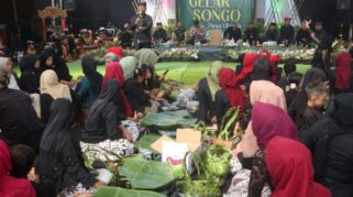 Gelar song desa Glagah