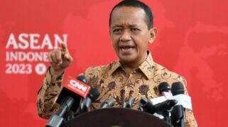 Menteri Investasi/Kepala Badan Koordinasi Penanaman Modal (BKPM) Bahlil Lahadalia,