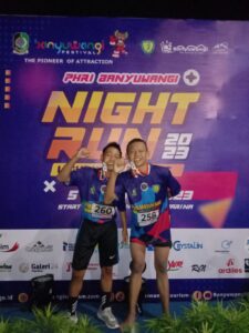 Juara Banyuwangi night run 2023, SMPN 2 Rogojampi